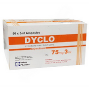 Dyclo  Injection 50Amp  75mg/3ml