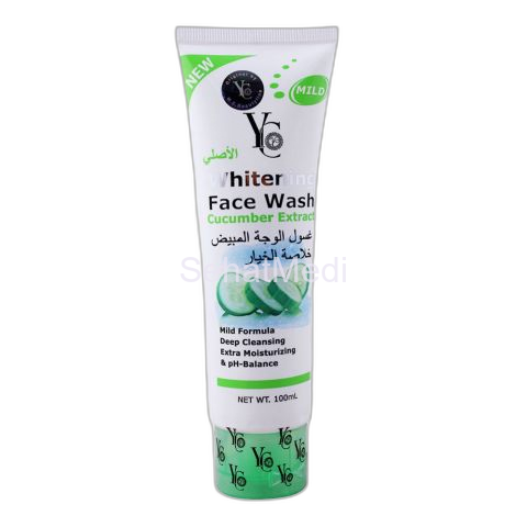 YC Whitening Face Wash, With Cucumber Extract, 100ml