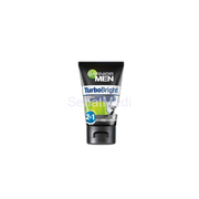 Garnier Turbo Bright Face Wash & Shaving Foam 50ml - Daily Grooming Solution for Menâ€™s Skin