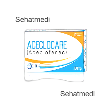 Aceclocare 100mg tablet