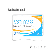 Aceclocare 100mg tablet