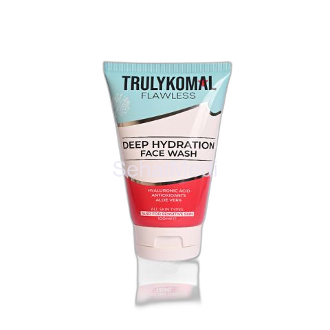 Truly Komal Deep Hydration Face Wash, For All Skin Types, 100ml