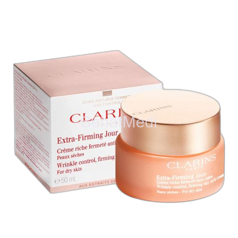 Clarins Paris Extra Firming Jour Day Rich Cream, For Dry Skin, 50ml