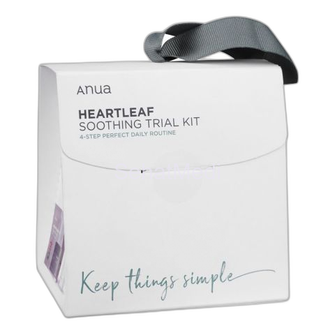 Anua Heartleaf Soothing Trial Kit, Korean Skin Care, 4-Pack