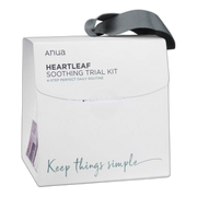 Anua Heartleaf Soothing Trial Kit, Korean Skin Care, 4-Pack