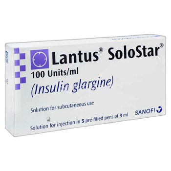 Lantus solostar injection 100IU/ml – SehatMedi Online Pharmacy