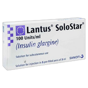 Lantus solostar injection 100IU/ml