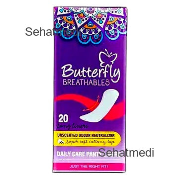 Butterfly Breathables Panty Liners 20Pcs