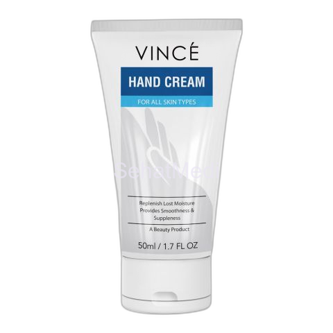 Vince Hand Cream, For All Skin Types, 50ml