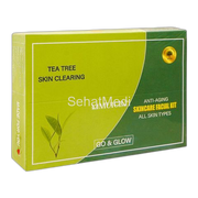 Muicin Tea Tree Skin Clearing Anti-Aging Skin Care Facial Kit, For All Skin Types