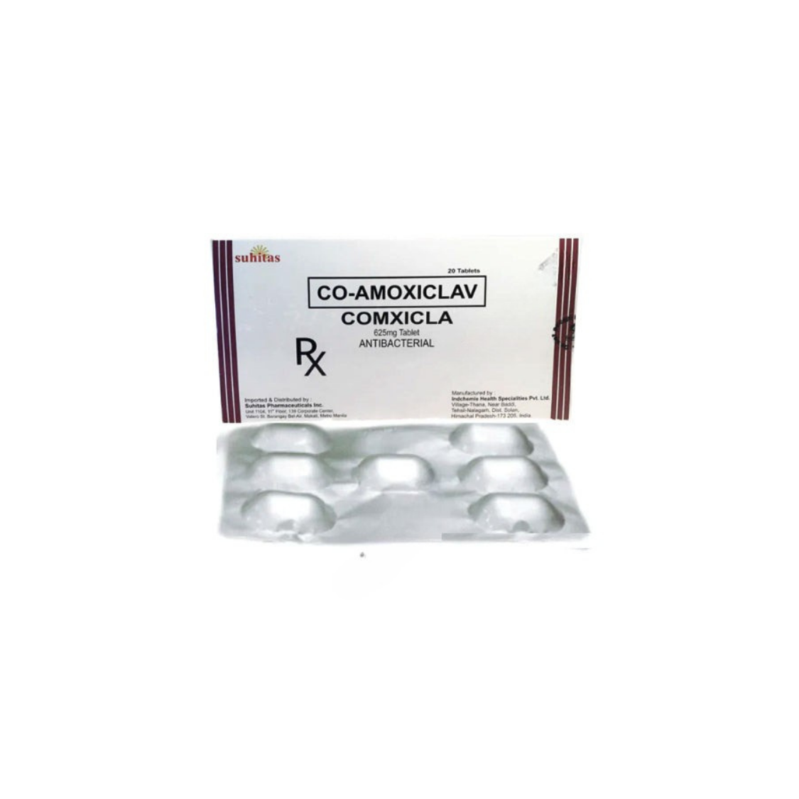 Co Amoxi Tablets 625mg