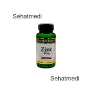 Natures Bounty Zinc Caplets 50Mg (1 Bottle = 100 Capsules)