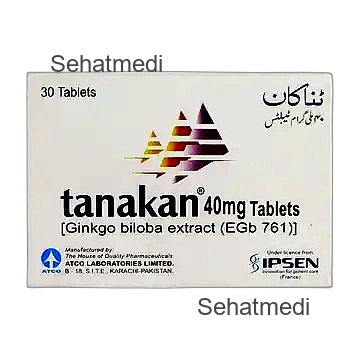 Tanakan Tablets 40Mg (1 Strip = 15 Tablets)