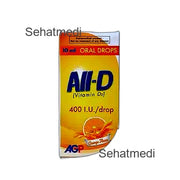 All D Oral Drops 400Iu 10Ml
