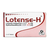 Lotense-H Tablets 50mg/12.5mg