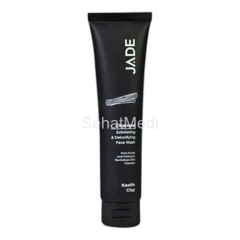 Jade Charcoal Exfoliating & Detoxifying Face Wash, 100ml