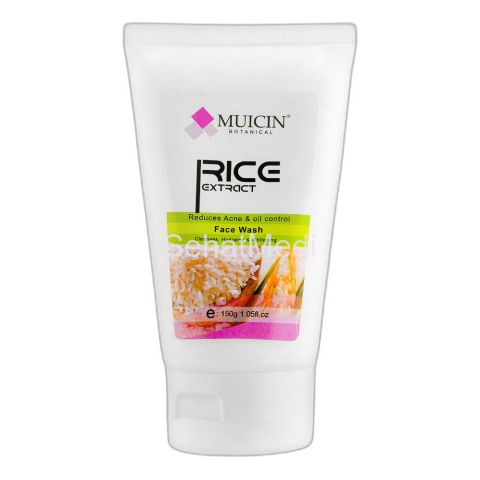 Muicin Rice Extract Reduces Acne & Oil Control Face Wash, 150g