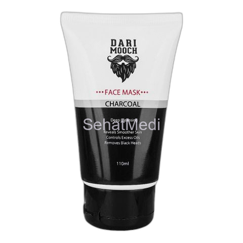 Dari Mooch Charcoal Face Mask, 110ml