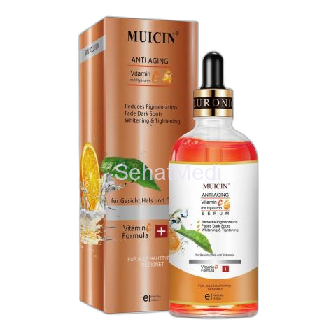 Muicin Vitamin C Milt Hyaluron Anti-Aging Serum, 100ml