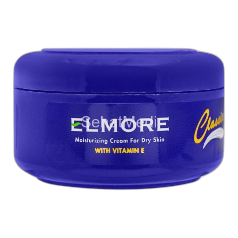 Elmore Classic Vitamin E Moisturizing Cream, For Dry Skin, 200ml