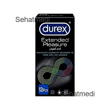 Durex Extended Pleasure Condoms (Pack Of 12)