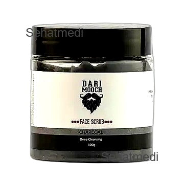 Dari Mooch Charcoal Face Scrub 100G