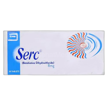 Serc Tablets 8mg