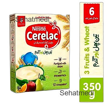 Cerelac 3 Fruits & Wheat 350G