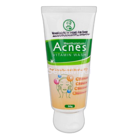 Acnes Vitamin Face Wash, For Glowing Skin, 50g