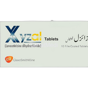 Xyzal Tablets 5mg 10's