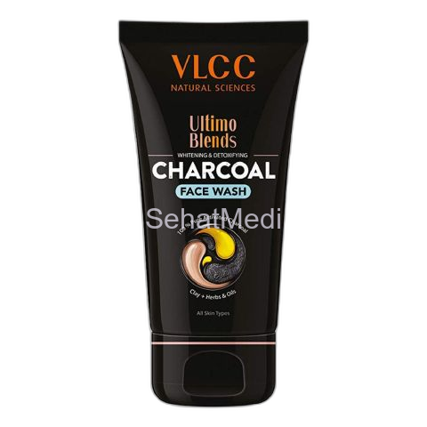 VLCC Natural Sciences Ultimo Blends Charcoal Face Wash, All Skin Types, 100ml