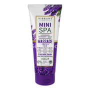 Vibrant Beauty Mini SPA Luxurious Lavender+Mint Skin Brightening Massage Cream, 200ml