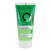 Eveline 3-In-1 Facemed 100% Bio Aloe Vera Moisturising And Soothing Facial Wash Gel, Alcohol Free, All Skin Types, 150ml