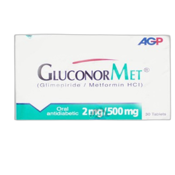 Gluconormet Tablets 2mg/500mg