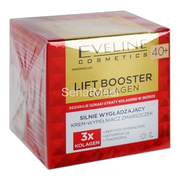 Eveline Lift Booster Collagen Strongly Smoothing Wrinkle Filler Anti-Aging Cream 40+, 50ml