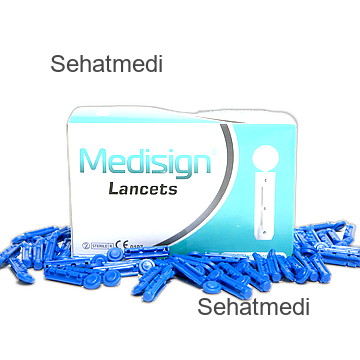 Medisign Blood Lancets (Box = 200 Lancets)