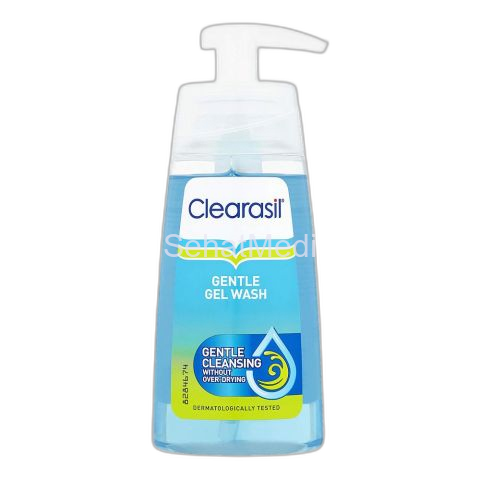 Clearasil Gentle Gel Wash, For Face, Gentle Cleansing Without Over Drying, 150ml