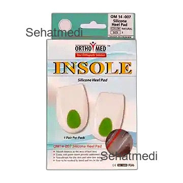 Insole Silicone Heel Pad Size Medium