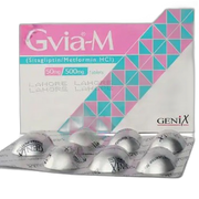 Gvia-M Tablets 50mg/500mg