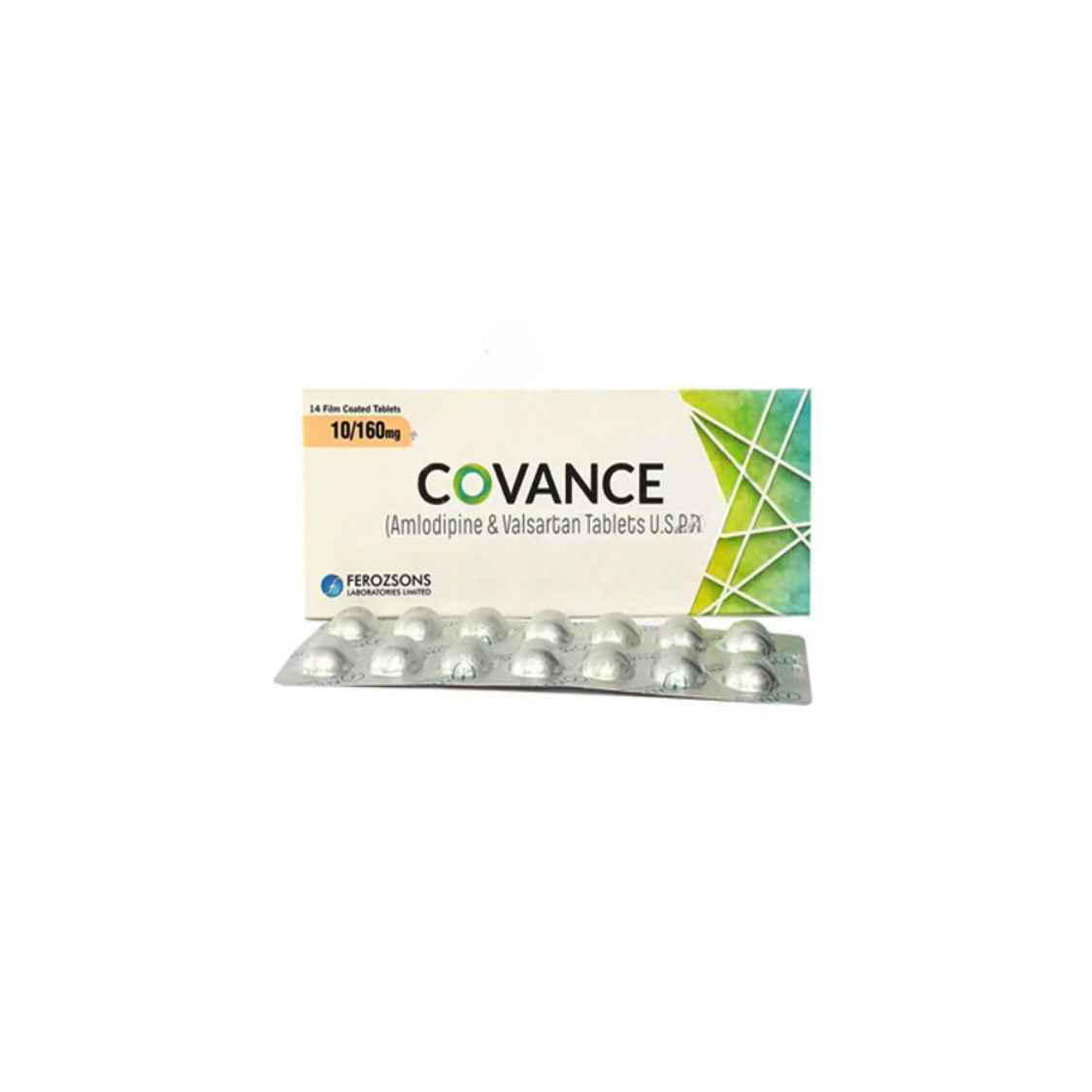 Covance Tablets 10/160 mg