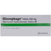 Glucophage Tablets 500mg