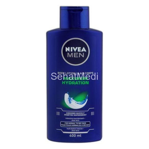 Nivea Men Maximum Hydration Body Lotion, For Normal to Dry Skin, 400ml