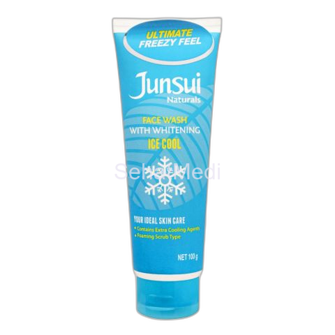 Junsui Ice Cool Face Wash With Whitening, 100g