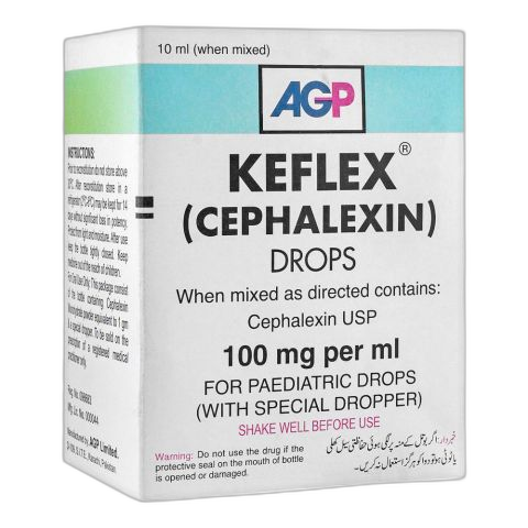 AGP Pharma Keflex Drops, 100mg/ml, 10ml