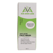 AVA Skin Care Anti Acne Face Wash 50ml
