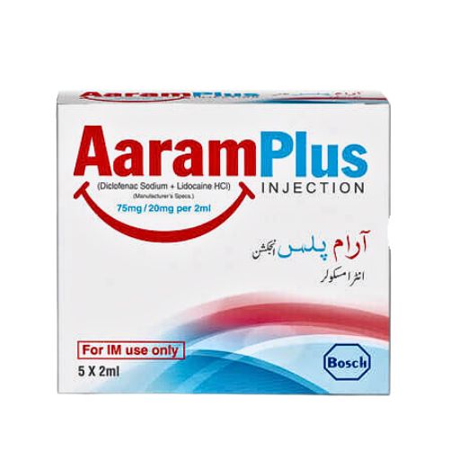 Aaram 75mg|2ml / 20mg|2ml injection 5 Ampx2ml