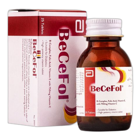 Abbott Becefol Tablet, 25-Pack