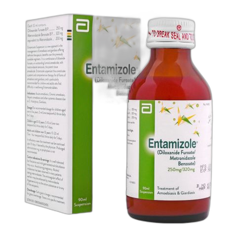 Abbott Entamizole Suspension, 90ml