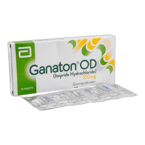 Abbott Ganaton OD Tablet, 150mg, 10-Pack