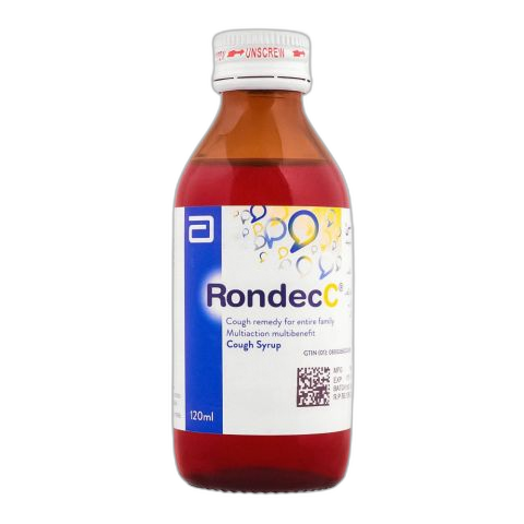 Abbott Rondec C Syrup, 120ml